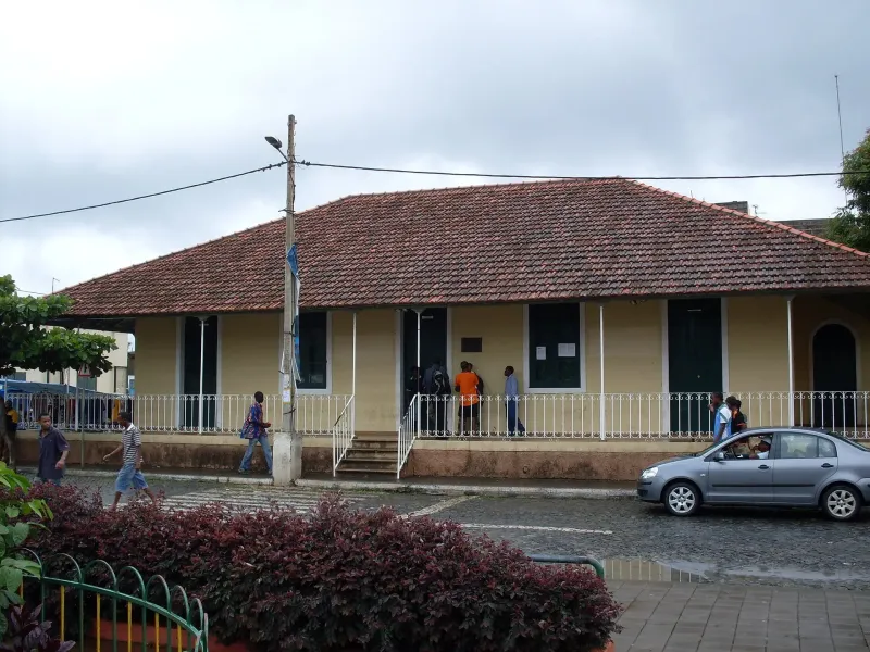 The veranda of the Museu da Tabanca in Assomada on Santiago, where the island’s Tabanka tradition is documented.