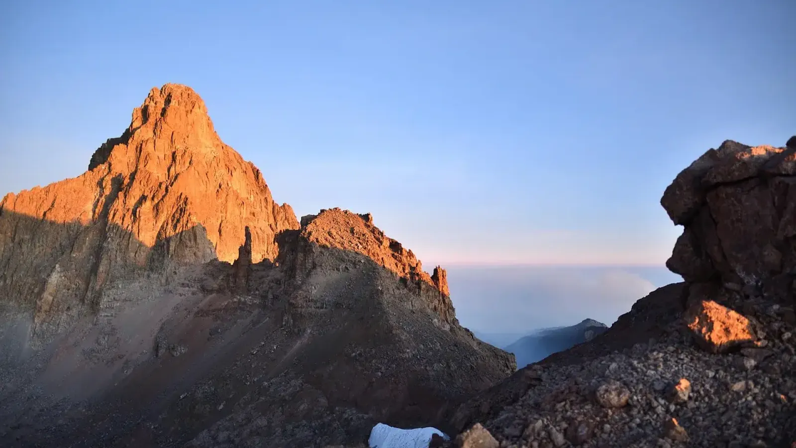 Mountain view in kenya