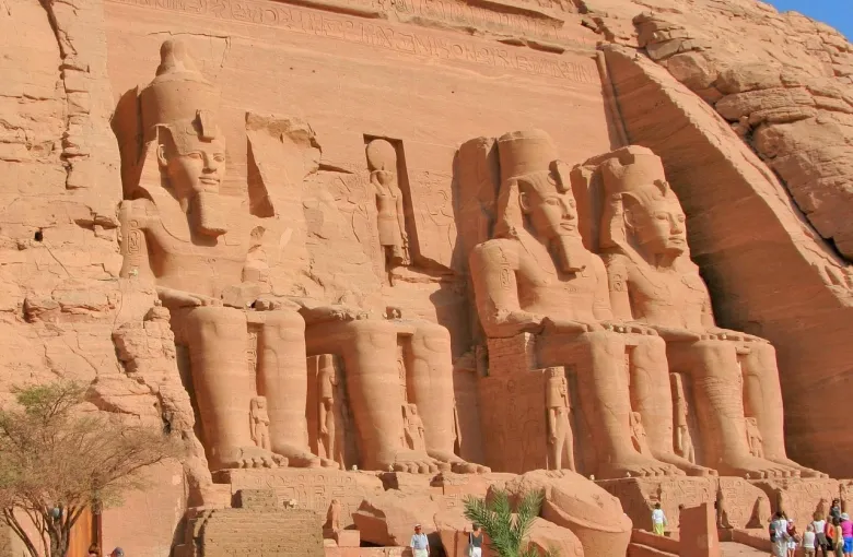 Monument in Abu Simbel, Egypt