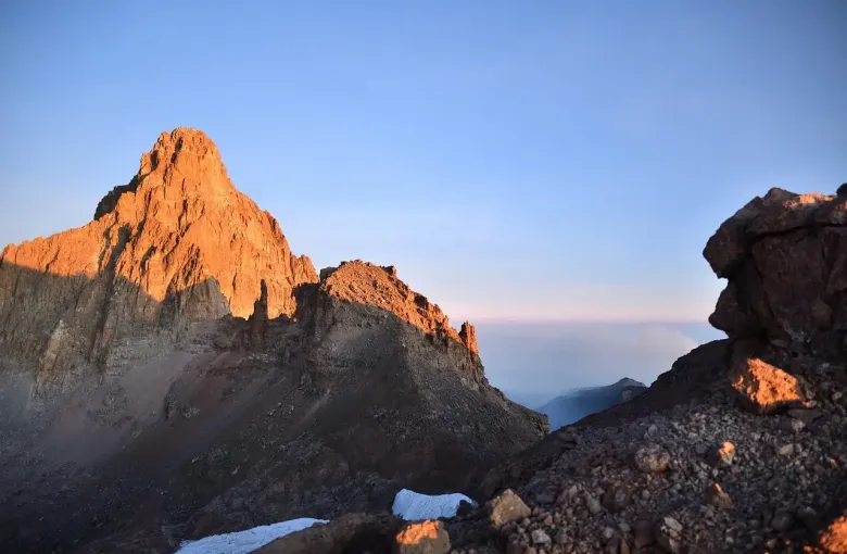 Mountain view in kenya