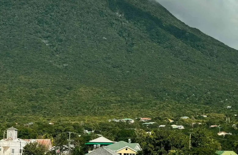 Nevis Peak for a destination guide